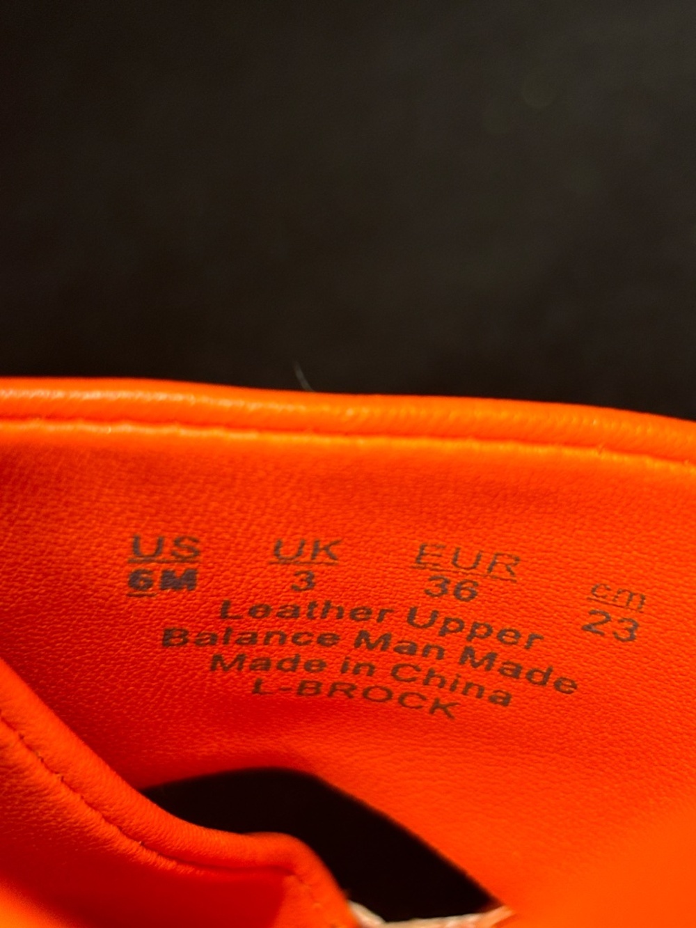 Franco Sarto Neon Orange Leather Platform Espadrille Sandals Size 6 - Picture 11 of 14